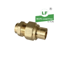 Union Brass Capillary Connector No. 11