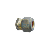 Stop End Copper Olive Compression, Brass