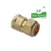 Union Copper Olive Compression C F, Brass