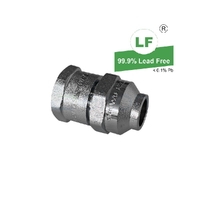 Union Flared Compression C F, Chrome Plated