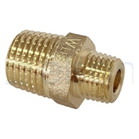Reducing Hexagon Nipple Screwed Brass