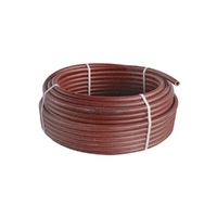 Hot Water Pipe (Red) 50m Coil