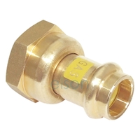 No.62 Female Connector Tapered DR BRASS G