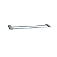 Décor DOUBLE TOWEL RAIL CHROME