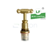 JUMPER Valve T-head Top Assembly Packed Gland BRASS/