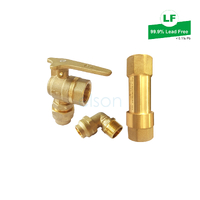 WATER METER CONNECTION KIT (FLARED INLET Ball Valve)