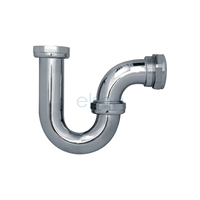 P Trap Copper Chrome Plated Easy Fix