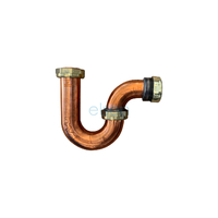 P Trap Copper Copper Finish Easy Fix