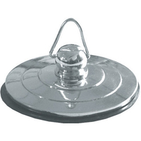 Plug Brass Deluxe Brass Chrome Plated