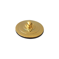 Plug Brass Deluxe Brass Gold Plated