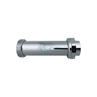 Trap Copper Extension With Nut & Rub. Olive Chrome Plated