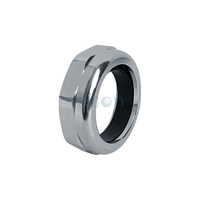 Trap Nut & Rubber Olive Set Chrome Plated Nut