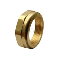 Trap Nut Brass Finish