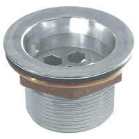 Waste Brass Chrome Plated