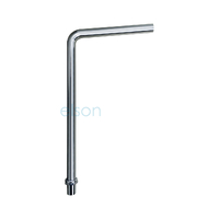 Waste Copper Drop Bend & Nut Chrome Plated 85deg