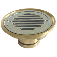 Waste Vinyl Floor Suit ID PVC Pipe Brass Chrome Plated