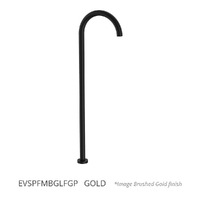 Evolve Gooseneck Floor Mount Spout Gold (Lf)