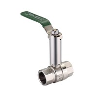 100mm FI X FI Dual Approved Ball Valve Extended Lever Handle 