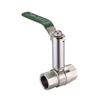 100mm FI X FI Dual Approved Ball Valve Extended Lever Handle 