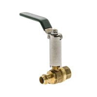 15mm Female X Copper Press Water Ball Valve Extended Lever Handle Watermark 1" BSP