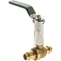 Watermarked Ball Valve Press Fit Extended Handle DN20 X DN20
