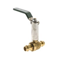 32mm Copper Press Water Ball Valve Extended Lever Handle Watermark