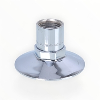 Flanged Bib Extension Chrome Plated 15MM X 40MM LF
