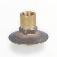 Flanged Bib Extension BR 15MM X 40MM LF