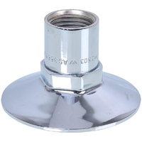 15mm X 50mm Chrome Flanged Bib Extension Brass