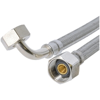 15FI Elbow X 15F Elbow Flexible Hose Water 450mm 