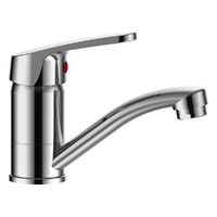 Fiesta 35 Basin Mixer - 125Mm Swivel - 4 Star Chrome (Lf)