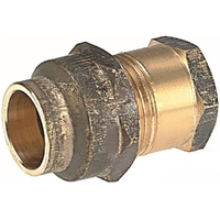 10mm FL X 10mm FI Female Flared Union (3/8" FL X 3/8" FI)