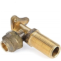15mm FL X 15mm MI #19Bp Male Flared Elbow Lugged (1/2" FL X 1/2" MI)
