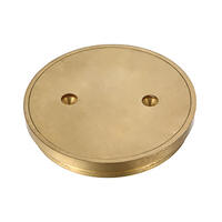 150mm Clear Out Round Brass 