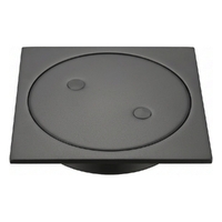 Clear Out Square 100MM Gun Metal