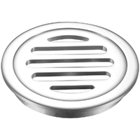 80mm Trapscrew Short Tail Floor Grate Round
