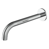 Flute Wall Basin Spout - 200Mm - 6 Star - Chrome (Lf)