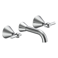 Fusion Lever Bath Set - 1/4 Turn Ceramic Chrome