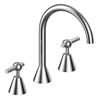 Fusion Lever Hob Sink Set - 4 Star - 1/4 Turn Ceramic Chrome (Lf)