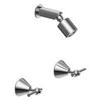 Fusion Lever Shower Set - Sileno Shower - 3 Star - 1/4 Turn Ceramic Chrome