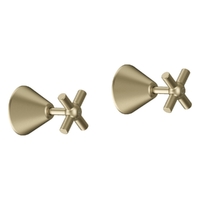 Fusion Cross Wall Top Assembly - Jumper Valve Brushed Gold (Lf)