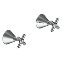 Fusion Cross Wall Top Assembly - Jumper Valve Chrome (Lf)