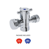 Dual Isolation Stop 1/4 Turn With Ceramic Disc Capstan