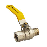 25mm MI X FI AGA Approved Ball Valve Lever Handle 