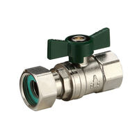 15mm Swivel Nut Ball Valve Water FI 