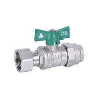 20FI X 15C Swivel Nut Ball Valve Water FL 