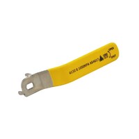 Lever Handle Yellow Suit EXTG 65/80/100 AGA Approved