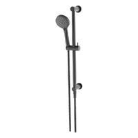 Evolve 3 Function Hand Shower On Water Rail - Adj Centres - 3 Star - Gunmetal