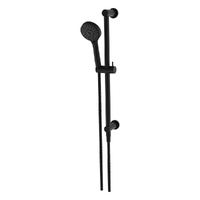 Evolve 3 Function Hand Shower On Water Rail - Adj Centres - 3 Star - Matt Black