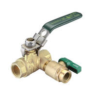 40mm Watermarked Ball Valve HVAC With Mini Ball Valve FIxFI 